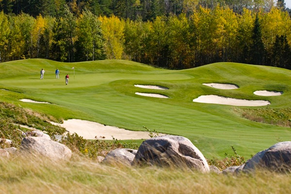 The Wilderness at Fortune Bay Lake Vermilion golf course