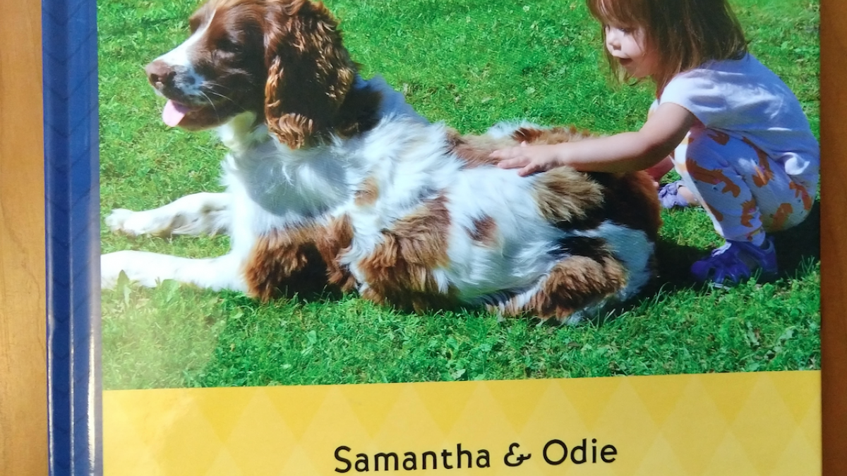 Cover of Samantha's Odie book