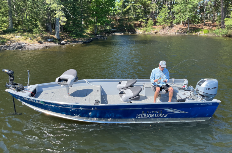 Lund Fishing Boat 60 HP