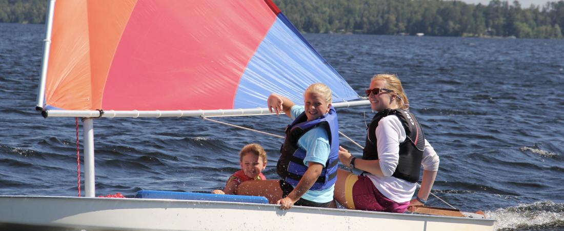 Sailboat on Lake Vermilion